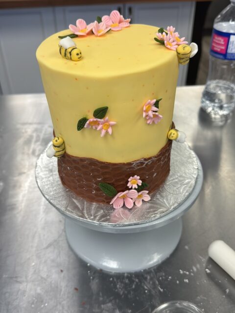 Buzzing Blossoms Honey Cake