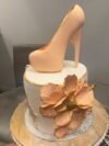 Blush Elegance Stiletto Cake